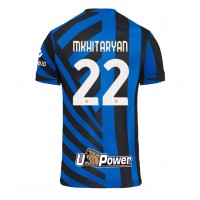 Fotbalové Dres Inter Milan Henrikh Mkhitaryan #22 Domácí 2024-25 Krátký Rukáv